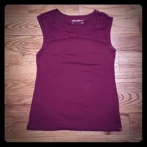 (Sale 5/$20) Eddie Bauer Sleeveless Top.
